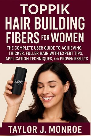 Toppik Hair Building Fibers for Women: The Complete User Guide to Achieving Thicker, Fuller Hair with Expert Tips, Application Techniques, and Proven image number 0