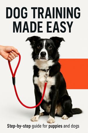 Dog training made easy.: Step-by-step guide for puppies and dogs. image number 0