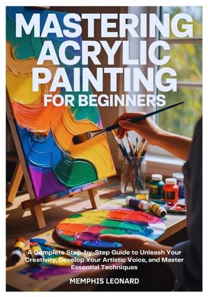 Mastering Acrylic Painting for Beginners: A Complete Step-by-Step Guide to Unleash Your Creativity, Develop Your Artistic Voice, and Master Essential image number 0