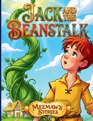 Jack and the Beanstalk - A Giant-Sized Adventure for Little Dreamers: A Magical Retelling of the Classic Fairy Tale - Fun, Courage, and Sky-High Adven image number 0