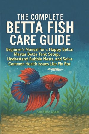 The Complete Betta Fish Care Guide: The Beginner's Manual for a Happy Betta: Master Betta Tank Setup, Understand Bubble Nests, and Solve Common Health image number 0