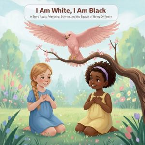 I Am White, I Am Black: A Science-Rich Story of Friendship, Melanin, and Kindness Diverse Children's Book image number 0