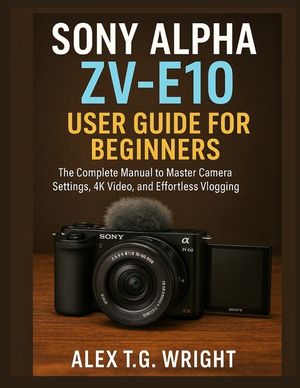 Sony Alpha Zv-E10 User Guide for Beginners: The Complete Manual to Master Camera Settings, 4K Video, and Effortless Vlogging image number 0