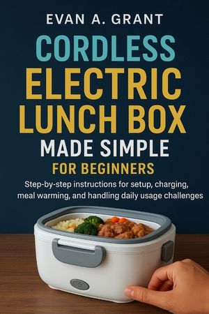 Cordless Electric Lunch Box Made Simple for Beginners: Step-by-step instructions for setup, charging, meal warming, and handling daily usage challenge image number 0