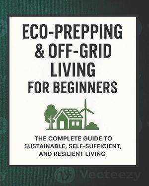 Eco-Prepping & Off-Grid Living for Beginners; The Ultimate Survival Guide: Master Prepping Skills for Water, Shelter, Power & Food Security - Live Gre image number 0