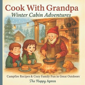 Cook With Grandpa - Winter Cabin Adventures: Campfire Recipes & Cozy Family Fun in the Great Outdoors! image number 0