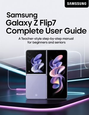 Samsung Galaxy Z Flip7 Complete User Guide: A Teacher-Style Step-by-Step Manual for Beginners and Seniors image number 0