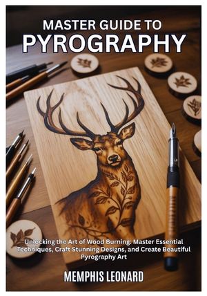 Master Guide to Pyrography: Unlocking the Art of Wood Burning: Master Essential Techniques, Craft Stunning Designs, and Create Beautiful Pyrography image number 0
