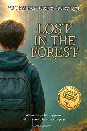Young Explorers Survival: Lost in the Forest: An interactive power to choose adventure where you say which way the story goes, as every choice and eve image number 0