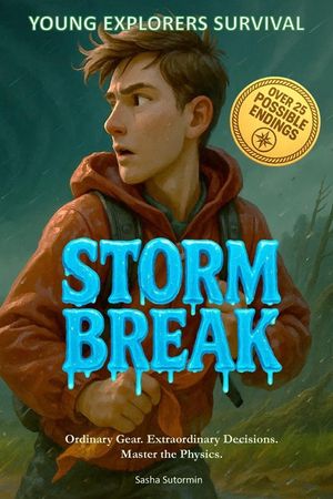 Young Explorers Survival: Storm Break: An interactive power to choose adventure where you say which way the story goes, as every choice and every arti image number 0