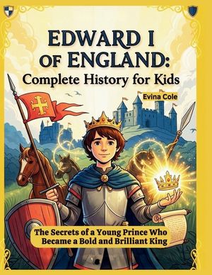 Edward I of England: Complete History for Kids: The Secrets of a Young Prince Who Became a Bold and Brilliant King image number 0