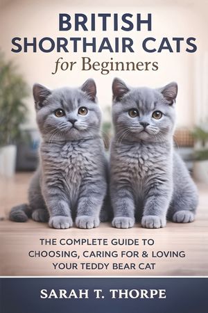 British Shorthair Cats for Beginners: The Complete Guide to Choosing, Caring For & Loving Your Teddy Bear Cat image number 0