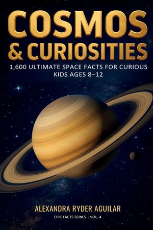 Cosmos & Curiosities: 1,600 Ultimate Space Facts for Curious Kids Ages 8-12: From the Big Bang to Black Holes - A Fun, Mind-Blowing Journey Across the image number 0