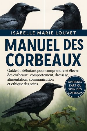 Manuel Des Corbeaux: Guide du d&eacute;butant pour comprendre et &eacute;lever des corbeaux: comportement, dressage, alimentation, communication et &eacute;thique des soin image number 0