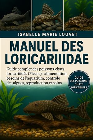 Manuel des Loricariidae: Guide complet des poissons-chats loricariid&eacute;s (Plecos): alimentation, besoins de l'aquarium, contr&ocirc;le des algues, reproductio image number 0