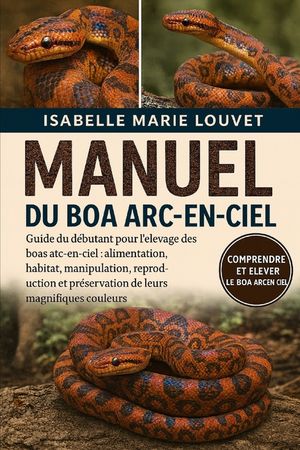 Manuel Du Boa Arc-En-Ciel: Guide du d&eacute;butant pour l'&eacute;levage des boas arc-en-ciel: alimentation, habitat, manipulation, reproduction et pr&eacute;servation de image number 0