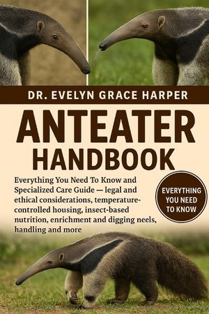 Anteater Handbook: Everything You Need To Know and Specialized Care Guide - legal and ethical considerations, temperature-controlled housing, insect-b image number 0