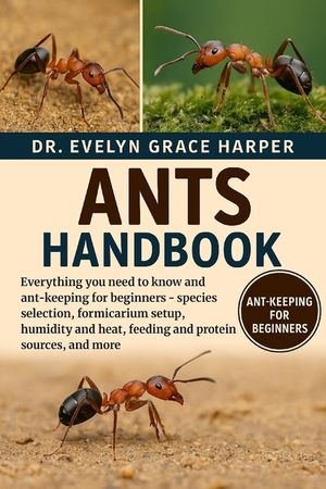 Ants Handbook: Everything You Need To Know and Ant-Keeping for Beginners - species selection, formicarium setup, humidity and heat, feeding and protei image number 0