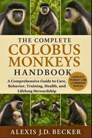 The Complete Colobus Monkeys Handbook: A Comprehensive Guide to Care, Behavior, Training, Health, and Lifelong Stewardship image number 0