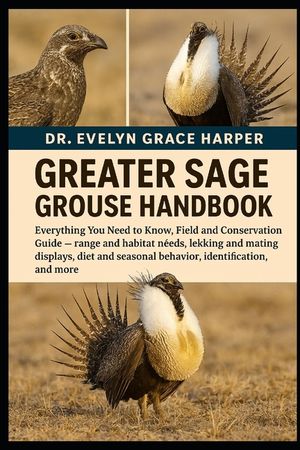 Greater Sage Grouse Handbook: Everything You Need to Know, Field and Conservation Guide - range and habitat needs, lekking and mating displays, diet a image number 0