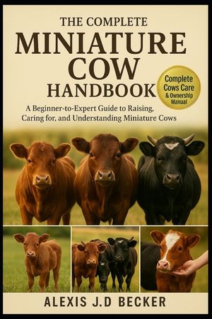 The Complete Miniature Cow Handbook: A Beginner-to-Expert Guide to Raising, Caring for, and Understanding Miniature Cows image number 0