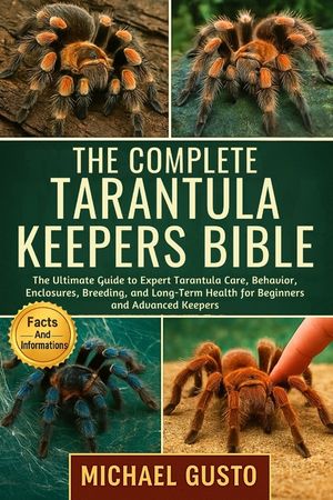 The Complete Tarantula Keepers Bible: The Ultimate Guide to Expert Tarantula Care, Behavior, Enclosures, Breeding, and Long-Term Health for Beginners image number 0