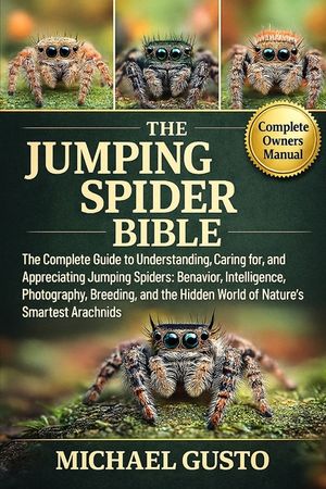 The Jumping Spider Bible: The Complete Guide to Understanding, Caring for, and Appreciating Jumping Spiders: Behavior, Intelligence, Photography, Bree image number 0