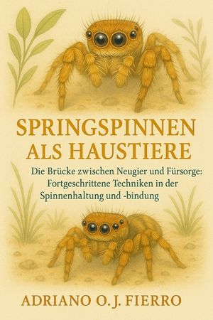 Springspinnen als Haustiere: Die Br&uuml;cke zwischen Neugier und F&uuml;rsorge: Fortgeschrittene Techniken in der Spinnenhaltung und -bindung image number 0