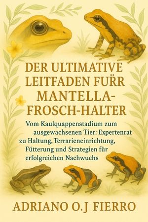 Der Ultimative Leitfaden F&uuml;r Mantella-Frosch-Halter: Vom Kaulquappenstadium zum ausgewachsenen Tier: Expertenrat zu Haltung, Terrarieneinrichtung, F&uuml;t image number 0