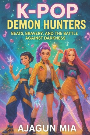 K-Pop Demon Hunters Book for Kids: Beats, Bravery, and the Battle Against Darkness image number 0
