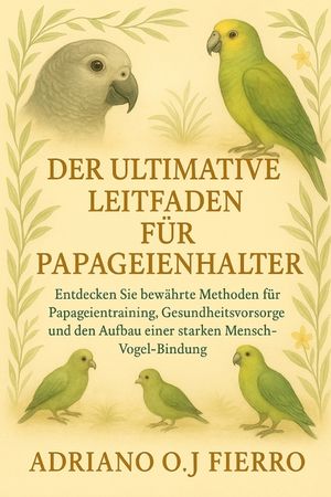 Der Ultimative Leitfaden F&uuml;r Papageienhalter: Entdecken Sie bew&auml;hrte Methoden f&uuml;r Papageientraining, Gesundheitsvorsorge und den Aufbau einer starken image number 0