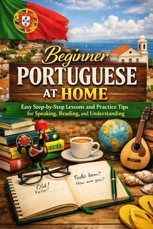 Beginner Portuguese at Home: Easy Step-by-Step Lessons and Practice Tips for Speaking, Reading, and Understanding image number 0