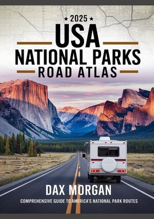 2025 USA National Parks Road Atlas: The Ultimate Family-Friendly Guide to Scenic Drives, Trails, Campgrounds & Unforgettable Road Trip Adventures image number 0