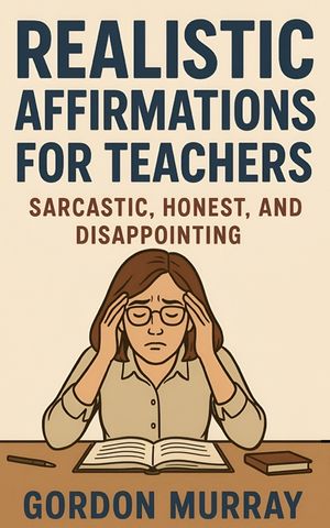 Realistic Affirmations for Teachers: A Sarcastic, Tongue-in-Cheek Guide to Surviving the Classroom with a Smile image number 0