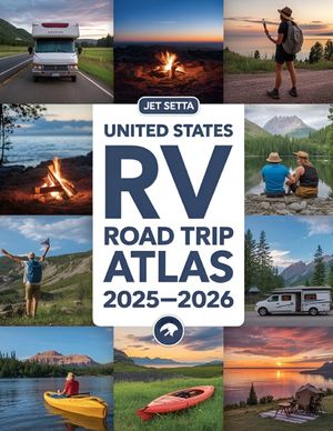 United States RV Road Trip Atlas 2025-2026: Complete Guide with Detailed Maps to Scenic Routes, Campgrounds, National Parks & Hidden Gems Across All 5 image number 0