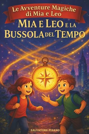 Mia e Leo e la Bussola del Tempo - Prime letture per bambini 6 8 anni: Storie e racconti per bambini pieni di magia, avventura e fantasia - Libro educ image number 0