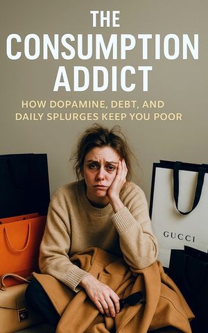 The Consumption Addict: How Dopamine, Debt, and Daily Splurges Keep You Poor: Break the Cycle of Overspending and Dopamine Addiction to Build Real Wea image number 0