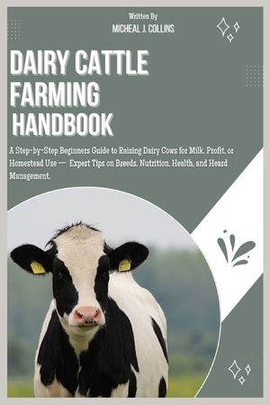 Dairy Cattle Farming Handbook: A Step-by-Step Beginners Guide to Raising Dairy Cows for Milk, Profit, or Homestead Use - Expert Tips on Breeds, Nutrit image number 0