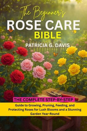 The Beginner's Rose Care Bible: The Complete Step-by-Step Guide to Growing, Pruning, Feeding, and Protecting Roses for Lush Blooms and a Stunning Gard image number 0