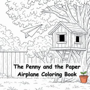 The Penny and the Paper Airplane Coloring Book image number 0