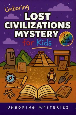Unboring Lost Civilizations Mystery for Kids: Funny, Fascinating Guide to the Greatest Lost Civilizations, Ancient Mysteries, and Secrets History Can' image number 0