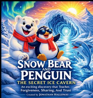 Snow Bear and Penguin The Secret Ice Cavern: An exciting discovery that Teaches Forgiveness, Sharing, And Trust image number 0