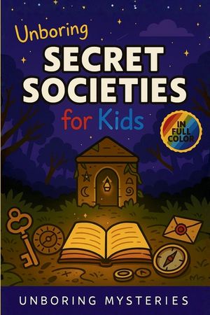 Unboring Secret Societies for Kids: Funny, Fascinating Guide to the Strangest True Secret Societies, Hidden Secrets, and Unexplained History image number 0