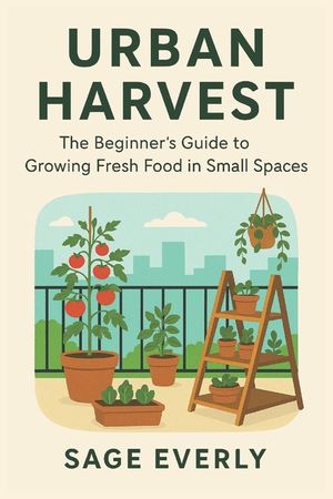 Urban Harvest: The Beginner's Guide to Growing Fresh Food in Small Spaces image number 0