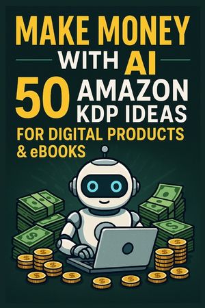 Make Money with AI: 50 Amazon KDP Ideas for Digital Products & eBooks image number 0