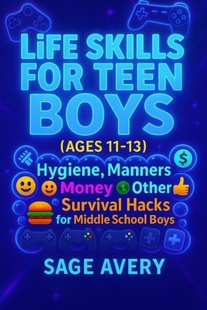 Life Skills for Teen Boys (Ages 11-13): Hygiene, Manners, Money, Cooking, Confidence & Other Survival Hacks for Middle School Boys image number 0