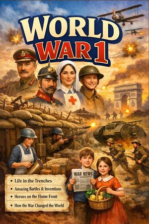 World War 1 for Kids: A History Book for Children Ages 8-12 Discover Why the Great War Happened, Who Fought, and How It Changed the World image number 0