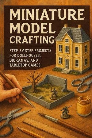 Miniature Model Crafting Made Easy: DIY Projects for Dollhouses, Dioramas & Tabletop Games image number 0