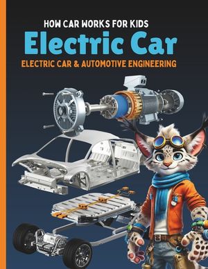How Car Works for kids: Electric Car and Automotive Engineering Book for Kids that explain how car engines and electric motors work image number 0