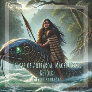 Echoes of Aotearoa: Māori Myths Retold: By Pohutakawa Sky: Gift and short story book for kids on Myths and legends of Aotearoa New Zealand image number 0